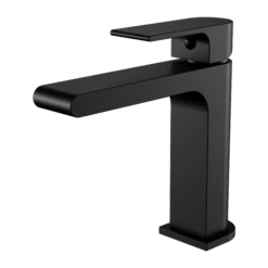 Bianca Basin Mixer Straight Spout -HERA BATHWARE bianca basin mixer straight spoutmatte blackbasin mixernero tapware 745093