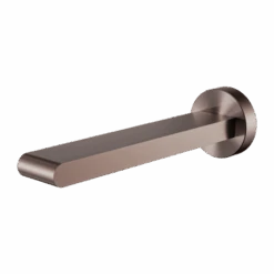 BIANCA FIXED BATH SPOUT 200MM 13 BIANCA FIXED BATH SPOUT 200MM -HERA BATHWARE bianca fixed bath spout 200mmbrushed bronzebath spoutnero tapware 600629