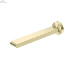 BIANCA FIXED BATH SPOUT 200MM 10 BIANCA FIXED BATH SPOUT 200MM -HERA BATHWARE bianca fixed bath spout 200mmbrushed goldbath spoutnero tapware 439023