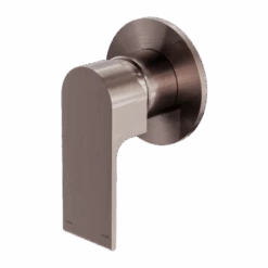 BIANCA Shower Mixer Round Plate 27 BIANCA Shower Mixer Round Plate -HERA BATHWARE bianca shower mixer round plate80mmbrushed bronzeshower mixernero tapware 237737