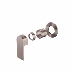 BIANCA Shower Mixer - Trim Kits Only 39 BIANCA Shower Mixer - Trim Kits Only -HERA BATHWARE bianca shower mixer trim kits only80mm round platebrushed bronzeshower mixernero tapware 807404