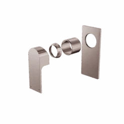 BIANCA Shower Mixer - Trim Kits Only 37 BIANCA Shower Mixer - Trim Kits Only -HERA BATHWARE bianca shower mixer trim kits onlysquare platebrushed bronzeshower mixernero tapware 359321