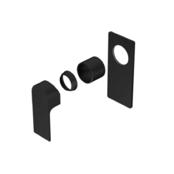 BIANCA Shower Mixer - Trim Kits Only 22 BIANCA Shower Mixer - Trim Kits Only -HERA BATHWARE bianca shower mixer trim kits onlysquare platematte blackshower mixernero tapware 376562