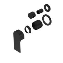 Bianca Shower Mixer With Diverter Seperate - Trim Kits Only -HERA BATHWARE bianca shower mixer with diverter seperate trim kits onlywithout platematte blackwall basin mixernero tapware 536406