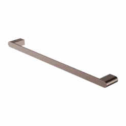 BIANCA Towel Rail 800MM Single/Double Towel Rails -HERA BATHWARE bianca towel rail 800mm singledouble towel railssingle towel railbrushed bronzetowel railnero tapware 231436