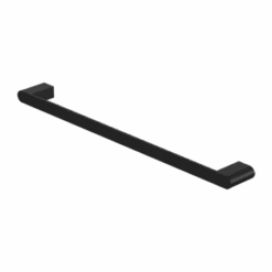 BIANCA Towel Rail 800MM Single/Double Towel Rails -HERA BATHWARE bianca towel rail 800mm singledouble towel railssingle towel railmatte blacktowel railnero tapware 801568