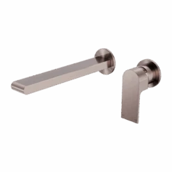 BIANCA Wall Basin Mixer Seperate -HERA BATHWARE bianca wall basin mixer seperate187mmbrushed bronzetapwarenero tapware 739200