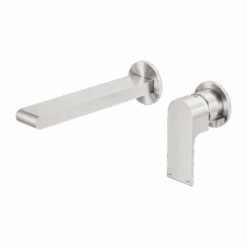 BIANCA Wall Basin Mixer Seperate -HERA BATHWARE bianca wall basin mixer seperate187mmbrushed nickeltapwarenero tapware 230297