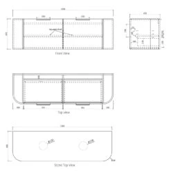 Bondi Natural Oak 1500mm Wall Hung Vanity 12 Bondi Natural Oak 1500mm Wall Hung Vanity -HERA BATHWARE bondi natural oak 1500mm wall hung vanityvanitiesotti 176526