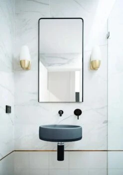 Bowl Basin Two Tone - Wall Hung -HERA BATHWARE bowl basin two tone wall hungcopan bluenood co 957160