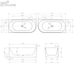 Brighton Groove Corner Bathtub Corner To Right -HERA BATHWARE brighton groove corner bathtub corner to rightgloss white1500mm rightbathtubkdk bathware 674490