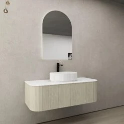Bronte Coastal Oak Wall Hung Vanity 1200mm -HERA BATHWARE bronte coastal oak wall hung vanity 1200mmvanitieskdk bathware 976834