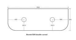 Bronte Coastal Oak Wall Hung Vanity 1500mm 15 Bronte Coastal Oak Wall Hung Vanity 1500mm -HERA BATHWARE bronte coastal oak wall hung vanity 1500mmvanitieskdk bathware 174342