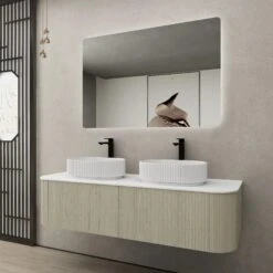 Bronte Coastal Oak Wall Hung Vanity 1500mm 13 Bronte Coastal Oak Wall Hung Vanity 1500mm -HERA BATHWARE bronte coastal oak wall hung vanity 1500mmvanitieskdk bathware 677623