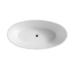 BTT Series Free Standing Bathtub - Gloss /Matte White 9 BTT Series Free Standing Bathtub - Gloss /Matte White -HERA BATHWARE btt series free standing bathtub gloss matte whitegloss white1540mmbathtubbnk 854371