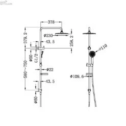 Builder Project Twin Shower Set | Matte Black | Nero 7 Builder Project Twin Shower Set | Matte Black | Nero -HERA BATHWARE builder project twin shower set matte black neromatte blackshower setnero tapware 715002