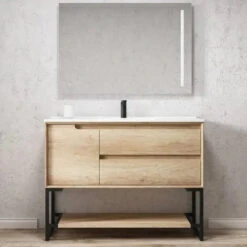 ByronVanity Legs Only - Natural Oak