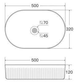 CADEL Above Counter Basin -HERA BATHWARE cadel above counter basinmatte whitebasinaulic 351815