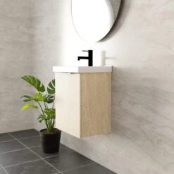 Caleta Compact Wall Hung Vanity -HERA BATHWARE caleta compact wall hung vanitywall hungcompact vanitymarquis 940880