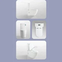Campbell Wall Faced Tornado Flush Large Toilet Suite Gloss White -HERA BATHWARE campbell wall faced tornado flush large toilet suite gloss whitegloss whitetoiletlouis marco 450509