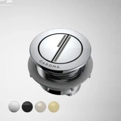 Caroma - Dual Flush Round Bezel & Buttons