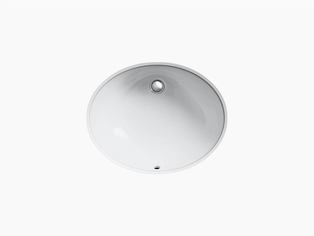 Caxton Oval Under Counter Basin 483mm 2 Caxton Oval Under Counter Basin 483mm - Image 2