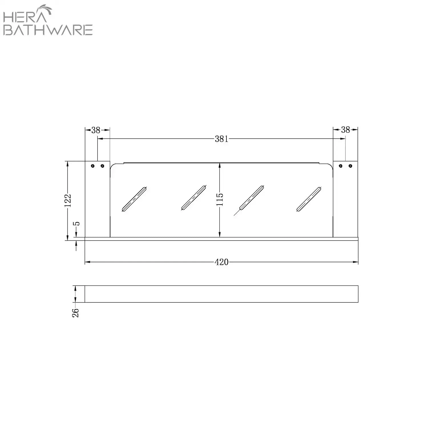 CELIA Metal Shelf 4 CELIA Metal Shelf - Image 4