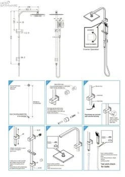CELIA New Shower Set -HERA BATHWARE celia new shower setgun metalshower setnero tapware 156370