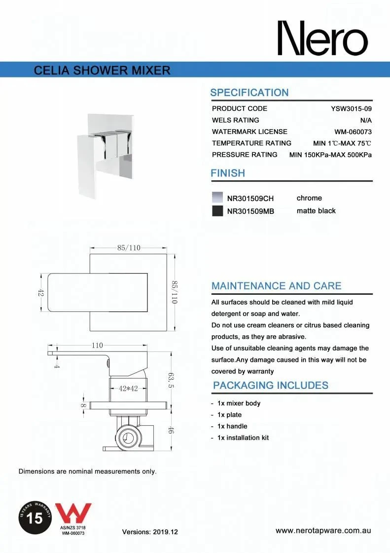 CELIA Shower Mixer 5 CELIA Shower Mixer - Image 5