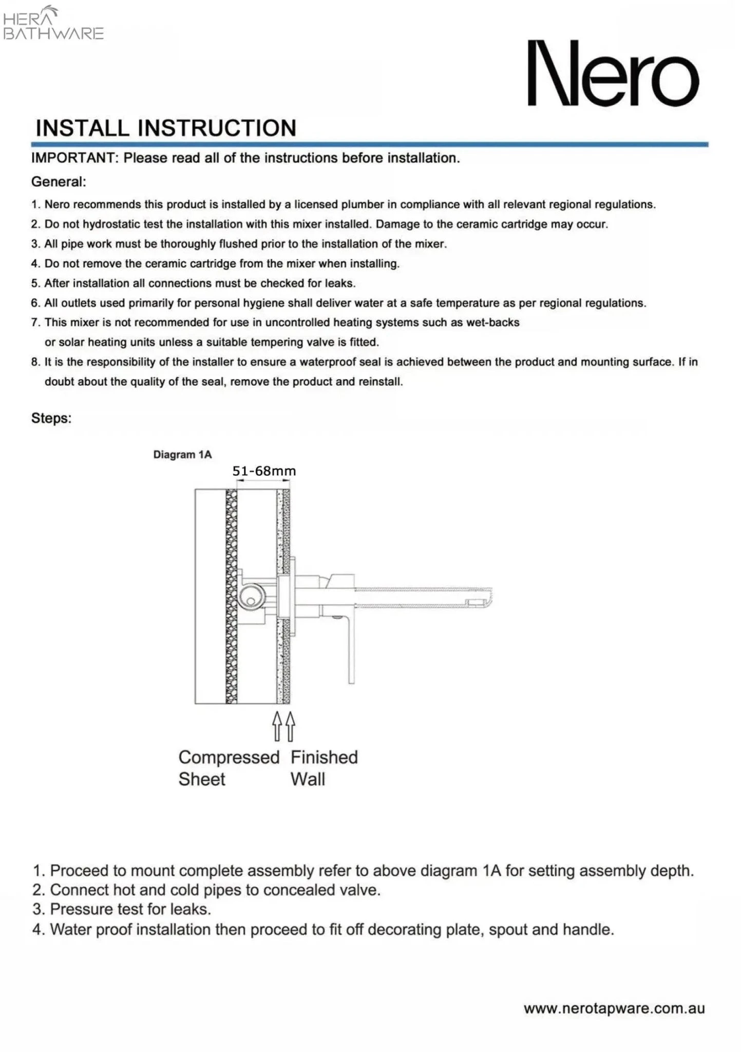 CELIA Wall Basin Mixer 6 CELIA Wall Basin Mixer - Image 6