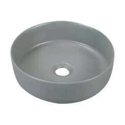 Ceramic Round Basin Size: 355*355*120 | KDK -HERA BATHWARE ceramic round basin size 355355120 kdkconcrete greykdk bathware 383692