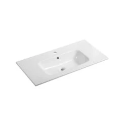 Ceramic Top PB-030 Soft Square White Glossy With Overflow | BNK -HERA BATHWARE ceramic top pb 030 soft square white glossy with overflow750ceramic topbnk 746422