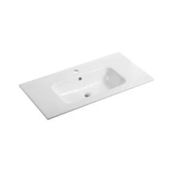 Ceramic Top PB-030 Soft Square White Glossy With Overflow | BNK -HERA BATHWARE ceramic top pb 030 soft square white glossy with overflow900ceramic topbnk 599891