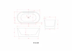Charming Freestanding Bathtub 1500/1600/1700mm 10 Charming Freestanding Bathtub 1500/1600/1700mm -HERA BATHWARE charming freestanding bathtub 150016001700mm1600bathtubsunny group 847918
