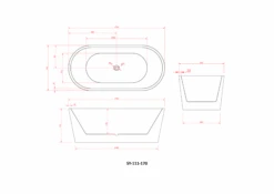 Charming Freestanding Bathtub 1500/1600/1700mm 11 Charming Freestanding Bathtub 1500/1600/1700mm -HERA BATHWARE charming freestanding bathtub 150016001700mm1700bathtubsunny group 151735
