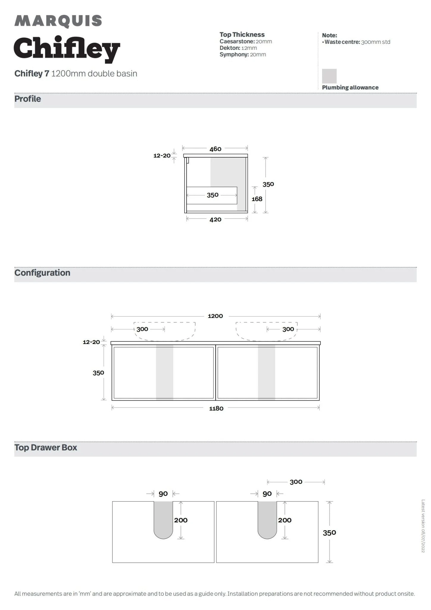 Chifley 1200mm Bathroom Wall Hung Vanity 5 Chifley 1200mm Bathroom Wall Hung Vanity - Image 5