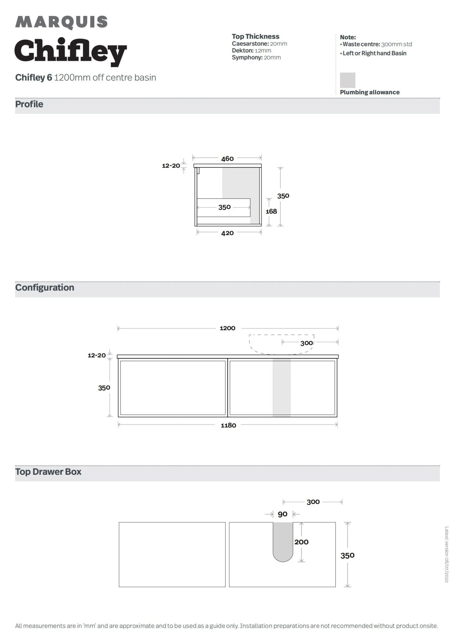 Chifley 1200mm Bathroom Wall Hung Vanity 4 Chifley 1200mm Bathroom Wall Hung Vanity - Image 4