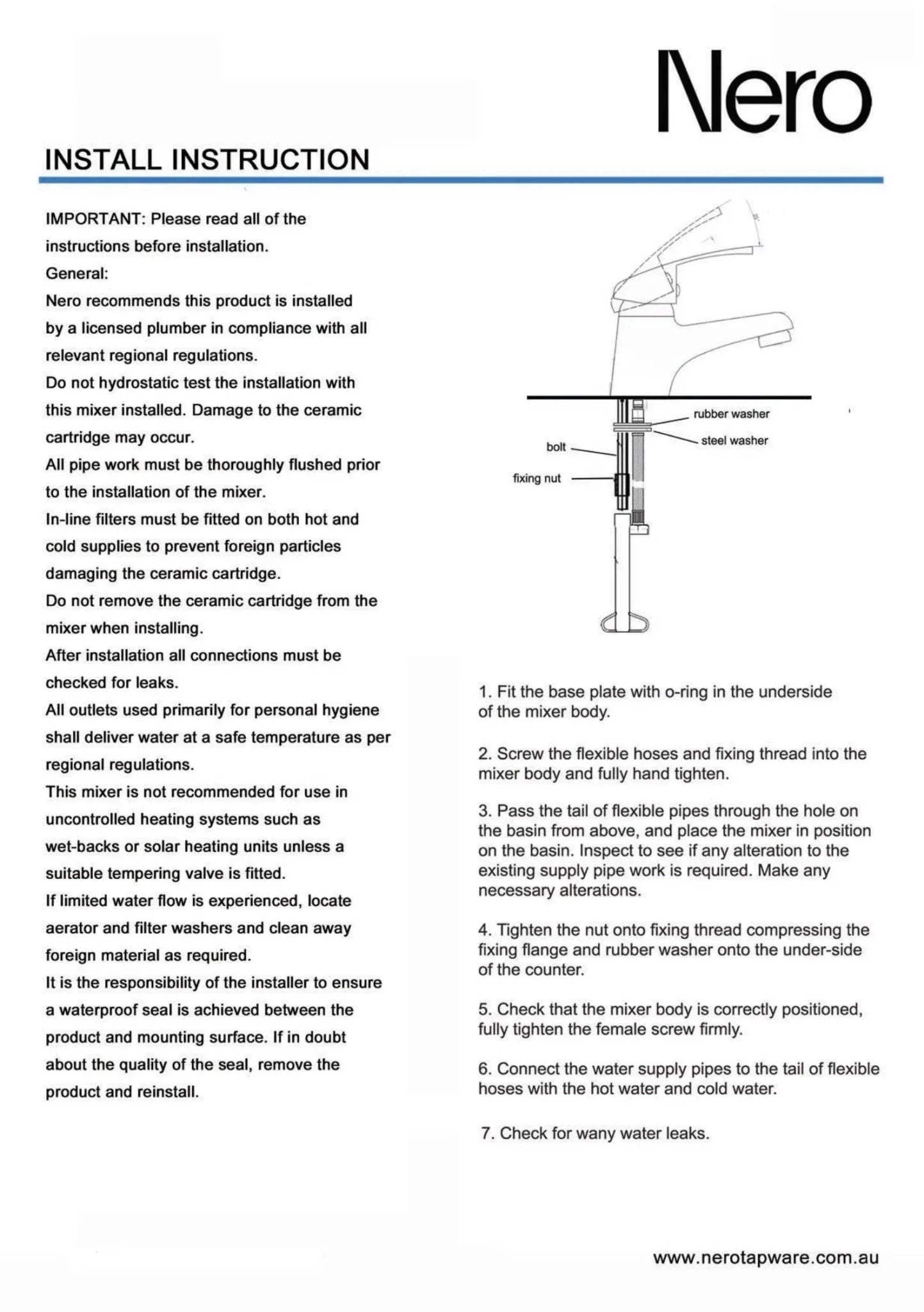 CLASSIC Basin Mixer - Chrome 2 CLASSIC Basin Mixer - Chrome - Image 2