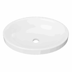 Coast Mineral Composite Inset Basin 495mm White Gloss -HERA BATHWARE coast mineral composite inset basin 495mm white glossgloss whitetimberline 540955