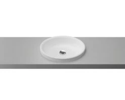 Coast Mineral Composite Inset Basin 495mm White Gloss -HERA BATHWARE coast mineral composite inset basin 495mm white glossgloss whitetimberline 744005
