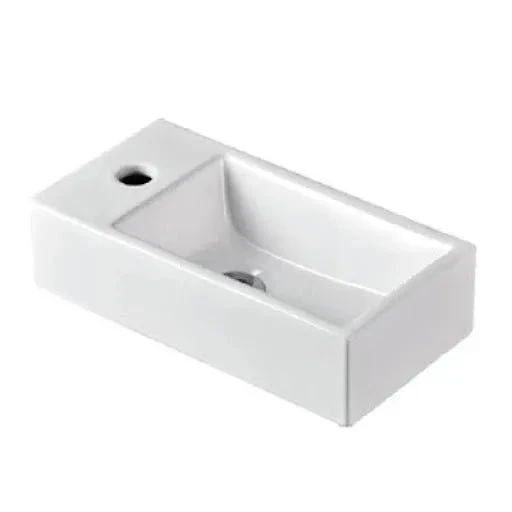Compact Wall Hung 405x200x105 R/H Basin 1 Compact Wall Hung 405x200x105 R/H Basin