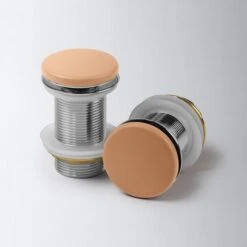 Concrete Pop Up Waste | Eight Quarter | EQCOP & EQFCP -HERA BATHWARE concrete fluted pill above counter basin eight quarter eqfco2whiteabove counter basineight quarter 469960 2