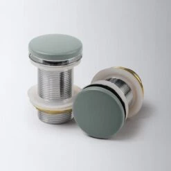 Concrete Pop Up Waste | Eight Quarter | EQCOP & EQFCP -HERA BATHWARE concrete fluted pill above counter basin eight quarter eqfco2whiteabove counter basineight quarter 818537 2