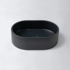 Concrete Mini Pod Above Counter Basin | Eight Quarter | EQCO2 -HERA BATHWARE concrete mini pod above counter basin eight quarter eqco2whiteabove counter basineight quarter 666713