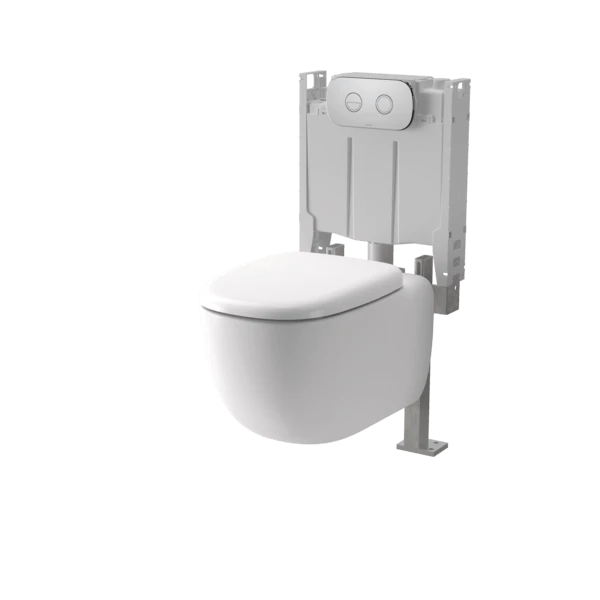 CONTURA II Cleanflush® Invisi Serise II® Wall Hung Toilet Suite | CAROMA 9 CONTURA II Cleanflush® Invisi Serise II® Wall Hung Toilet Suite | CAROMA - Image 9