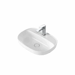 CONTURA II Inset Basin 530 With 1 Tap Hole | CAROMA 6 CONTURA II Inset Basin 530 With 1 Tap Hole | CAROMA -HERA BATHWARE contura ii inset basin 530 with 1 tap hole caromagloss whitebasincaroma 262222