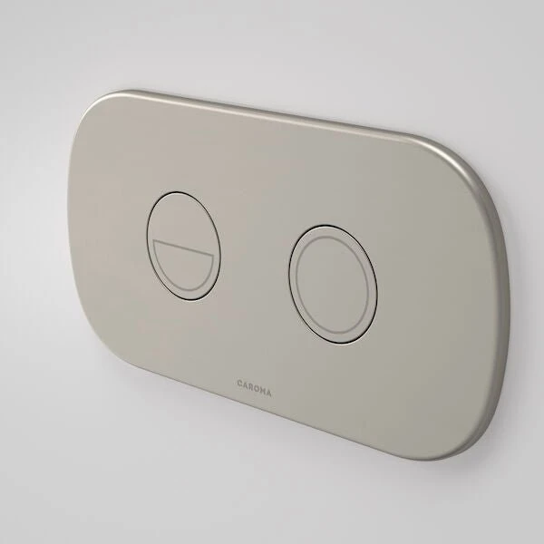 Contura II Invisi Series II® Round DC Dual Flush Button Panel | Caroma 4 Contura II Invisi Series II® Round DC Dual Flush Button Panel | Caroma - Image 4