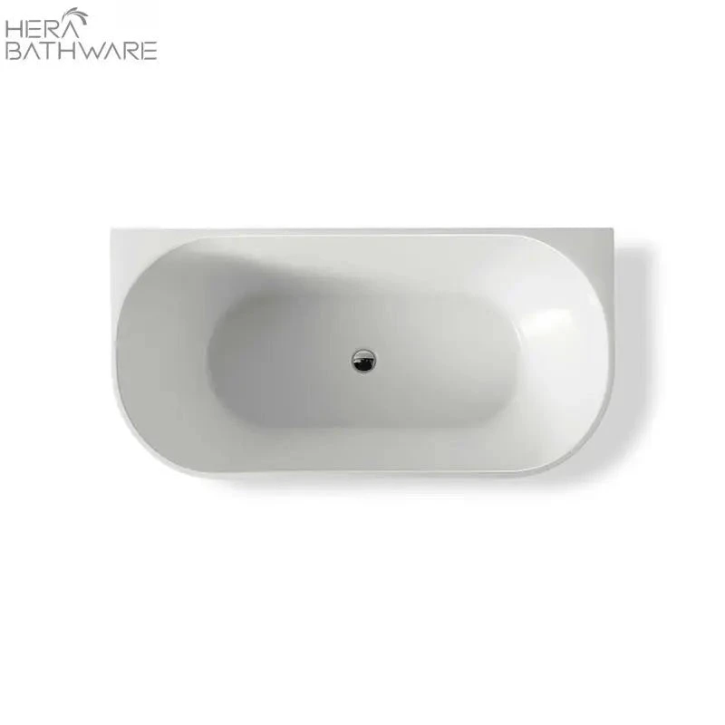 Cortona Gloss/Matte White Back To Wall Bathtub 1 Cortona Gloss/Matte White Back To Wall Bathtub