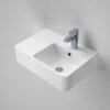 Cube Extension Wall Basin LHS | Caroma