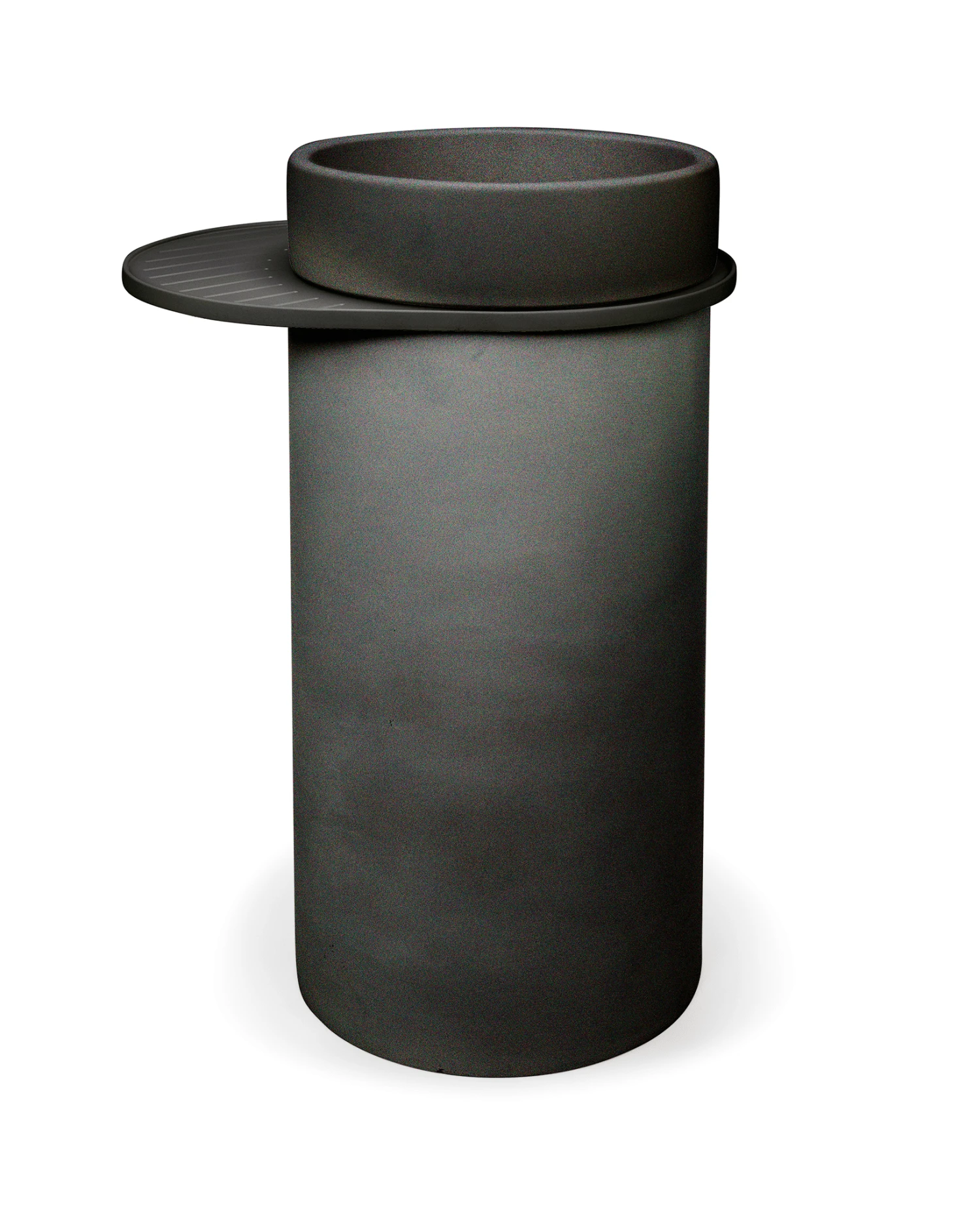 Cylinder - Bowl Basin (Charcoal) 1 Cylinder - Bowl Basin (Charcoal)